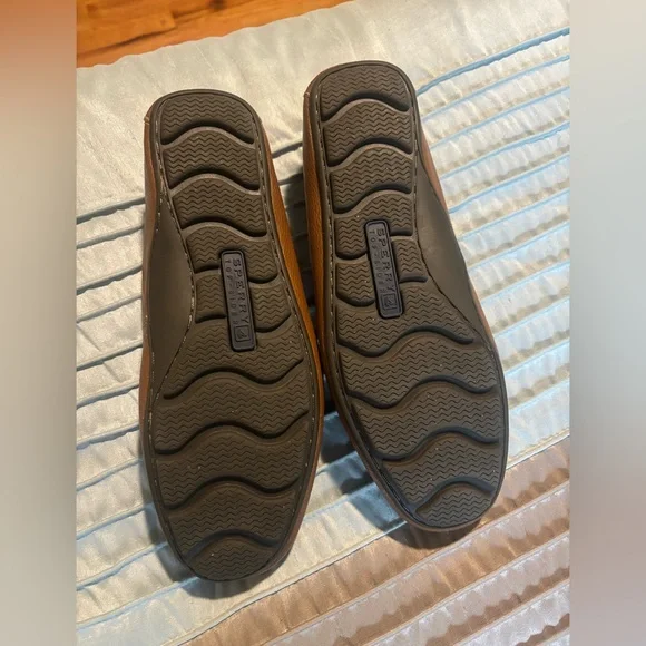 Sperry Brown Moccasin-Style Leather Loafers - Picture 4 of 6